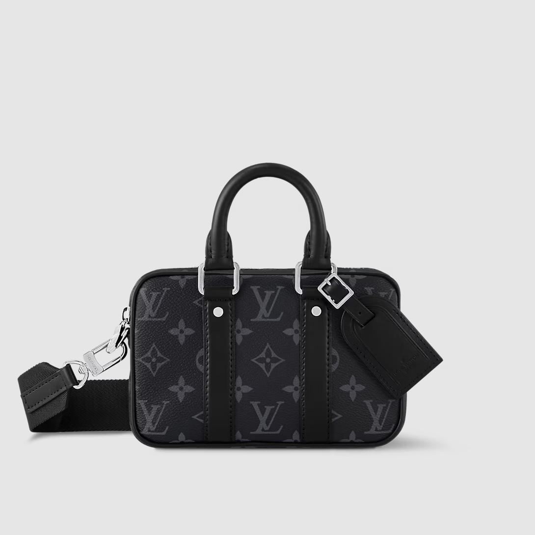 Túi Louis Vuitton Nano Porte Documents Voyage Nam Đen